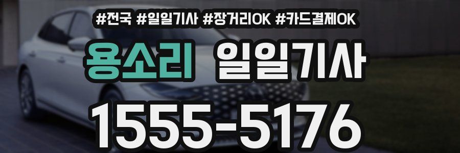 용소리 일일기사