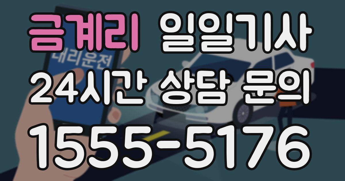 일일대리기사