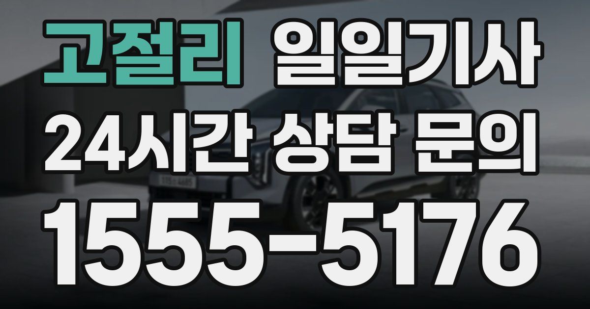 일일대리기사