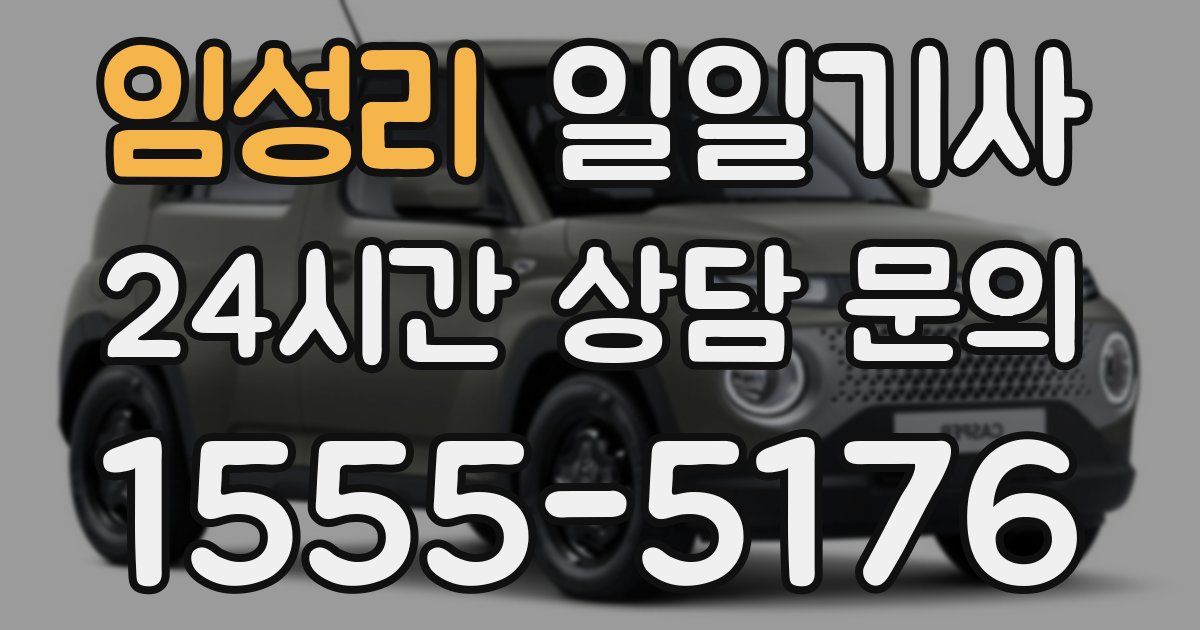 일일대리기사