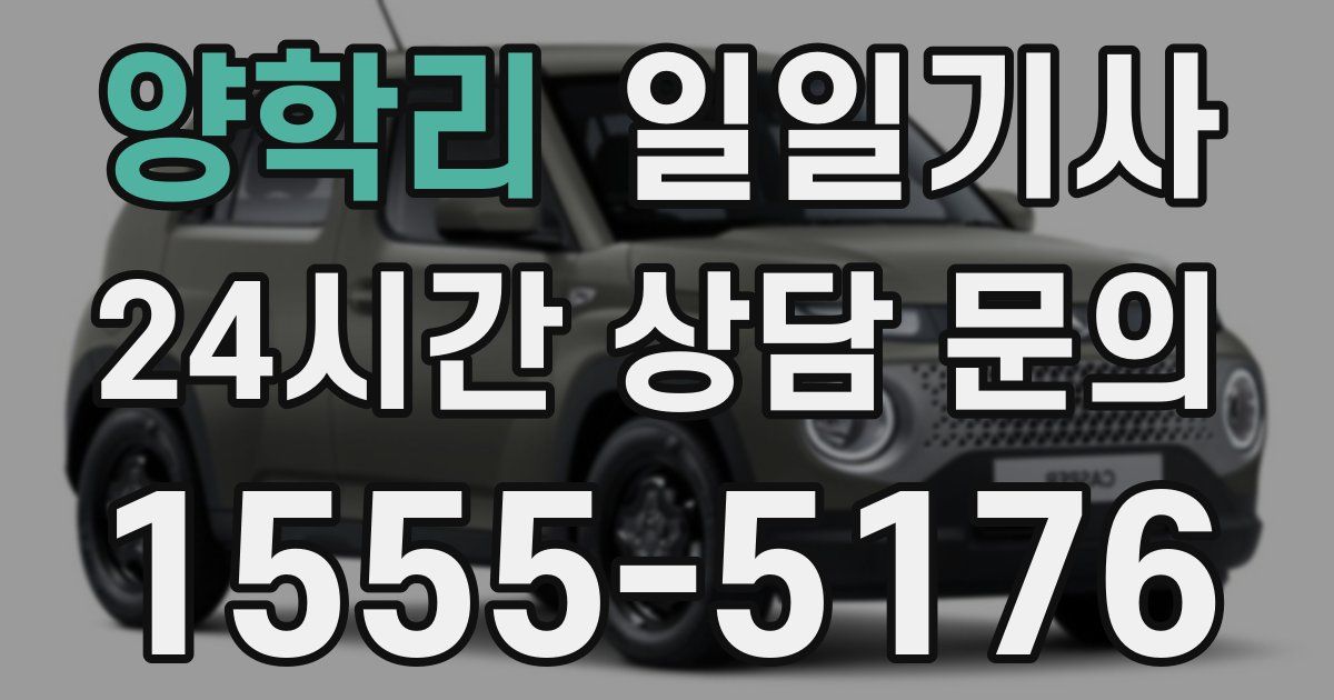 일일대리기사
