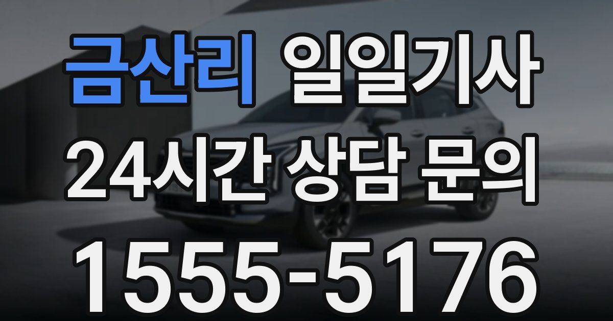 일일대리기사