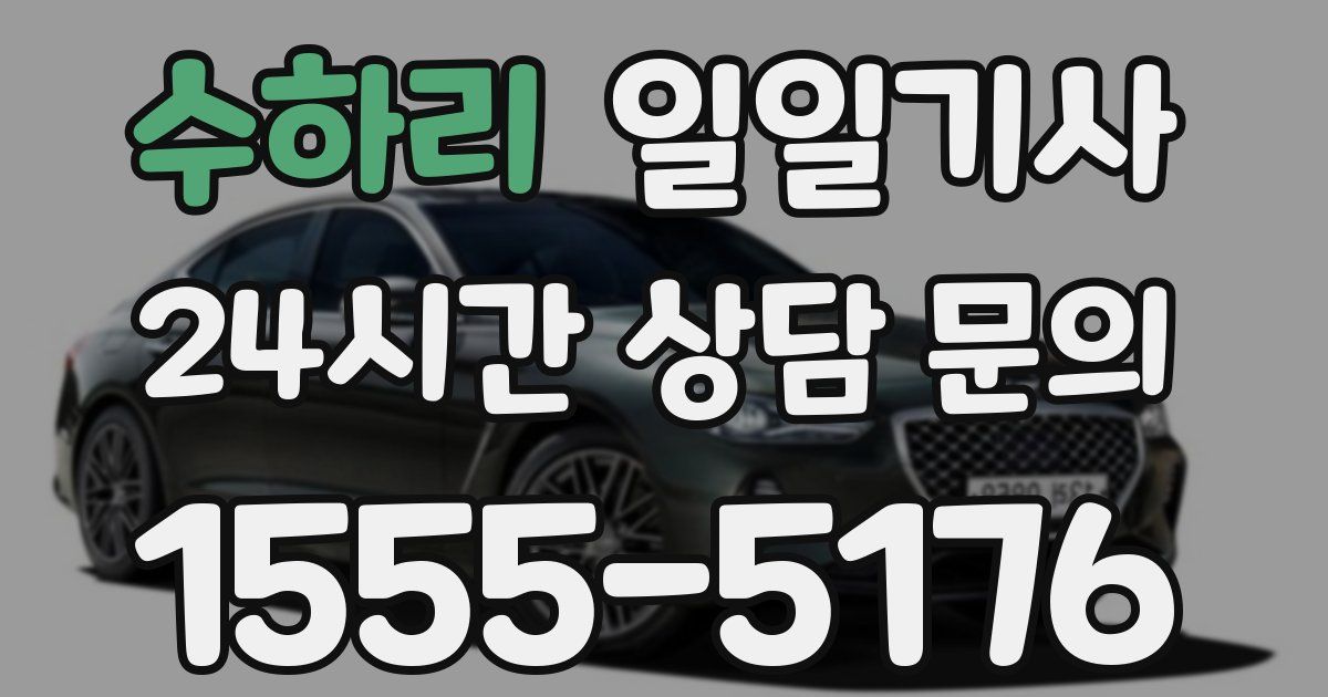 일일대리기사