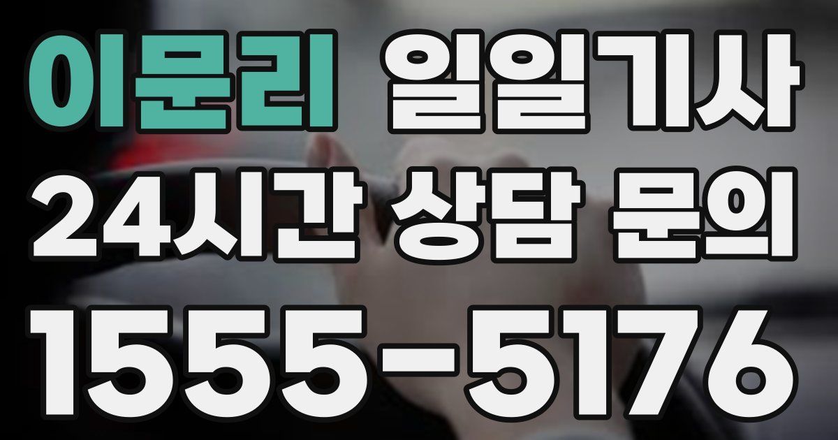 일일대리기사