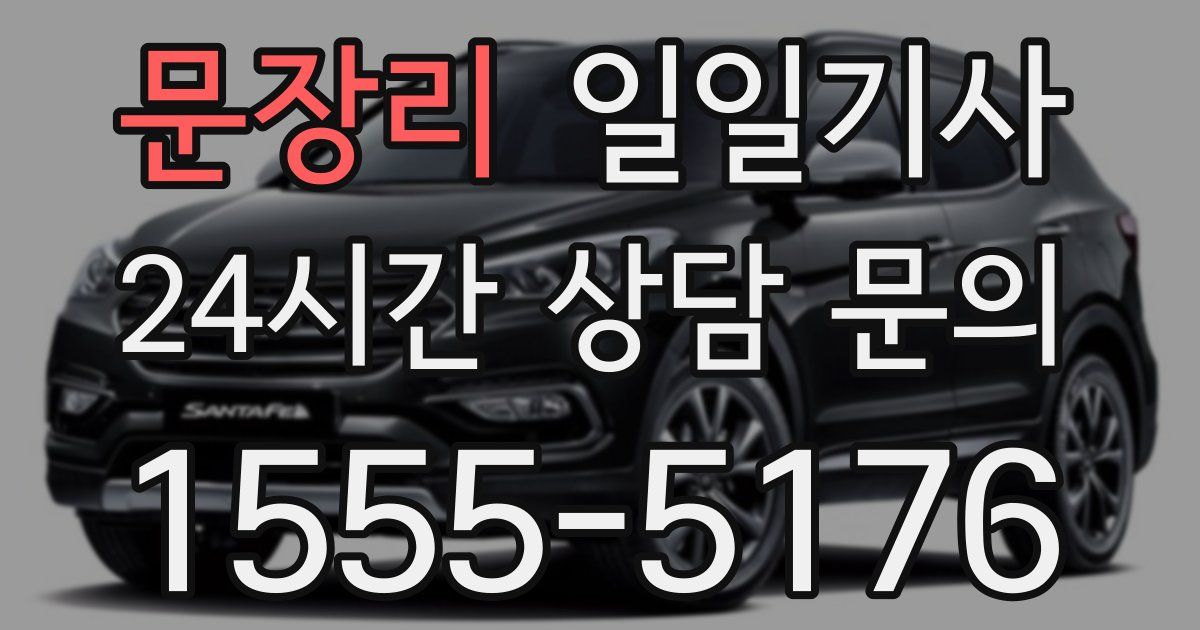 일일대리기사