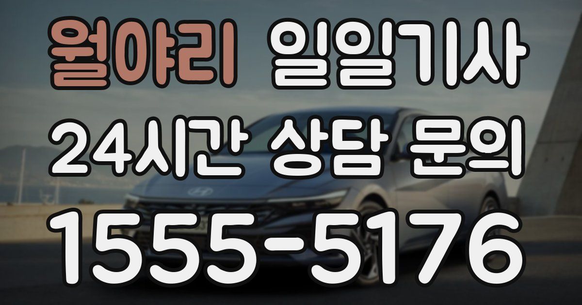 일일대리기사