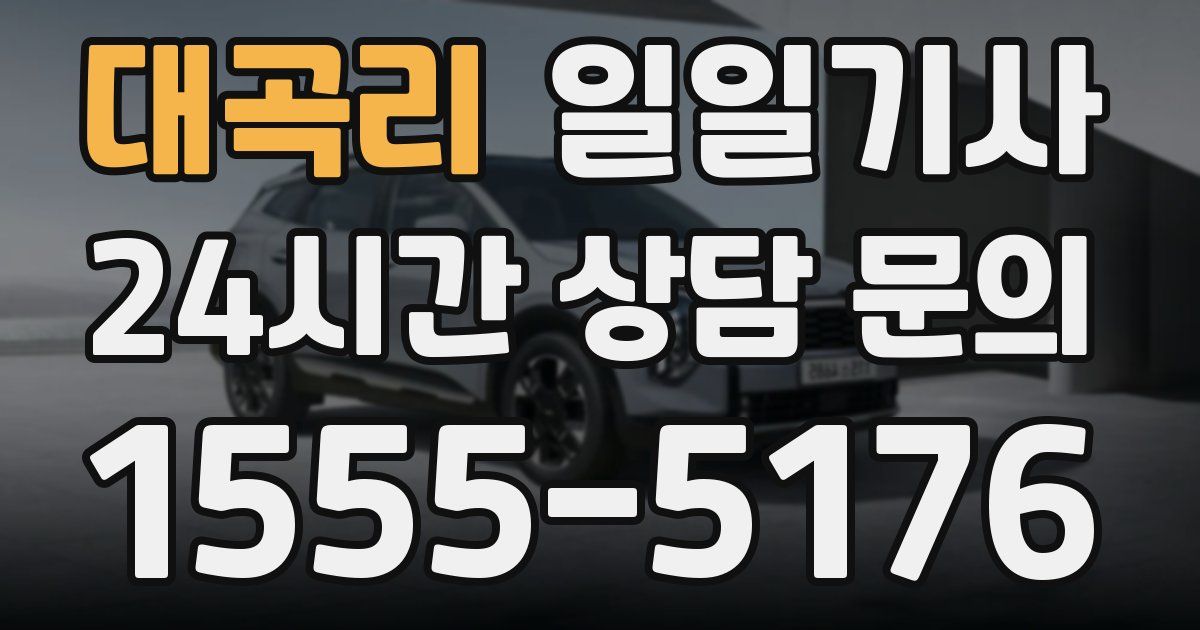 일일대리기사