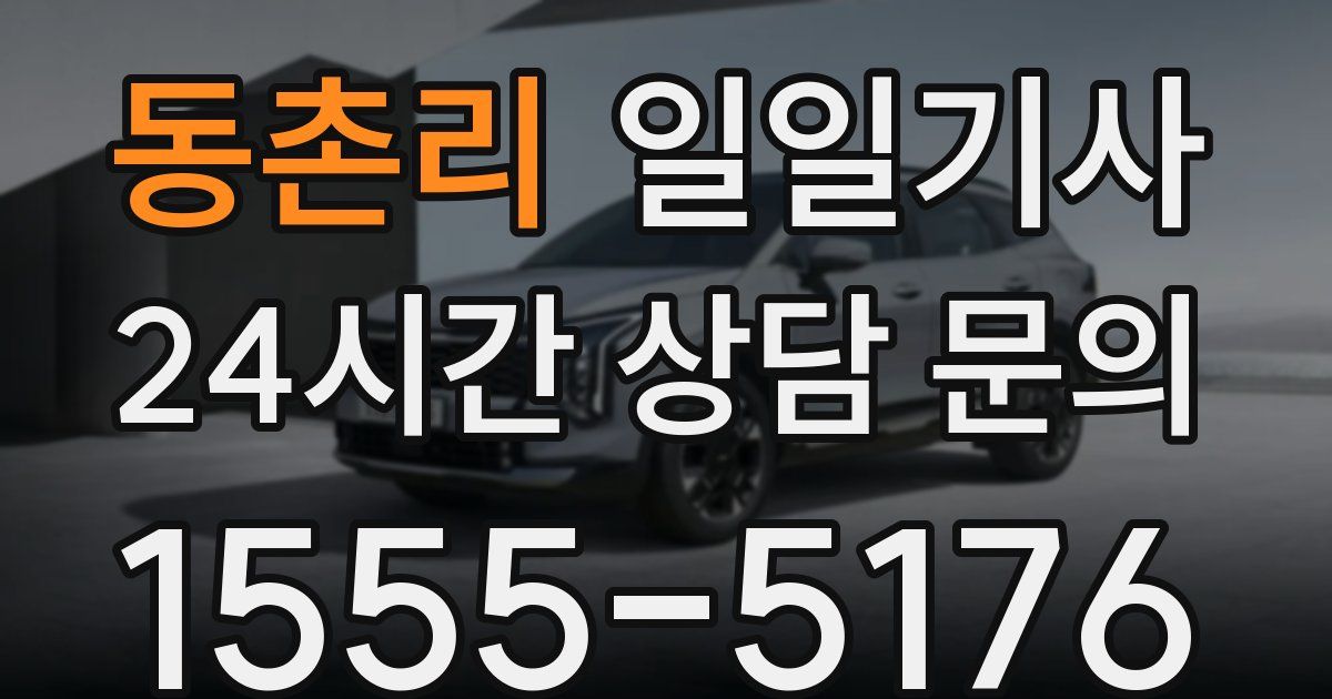 일일대리기사