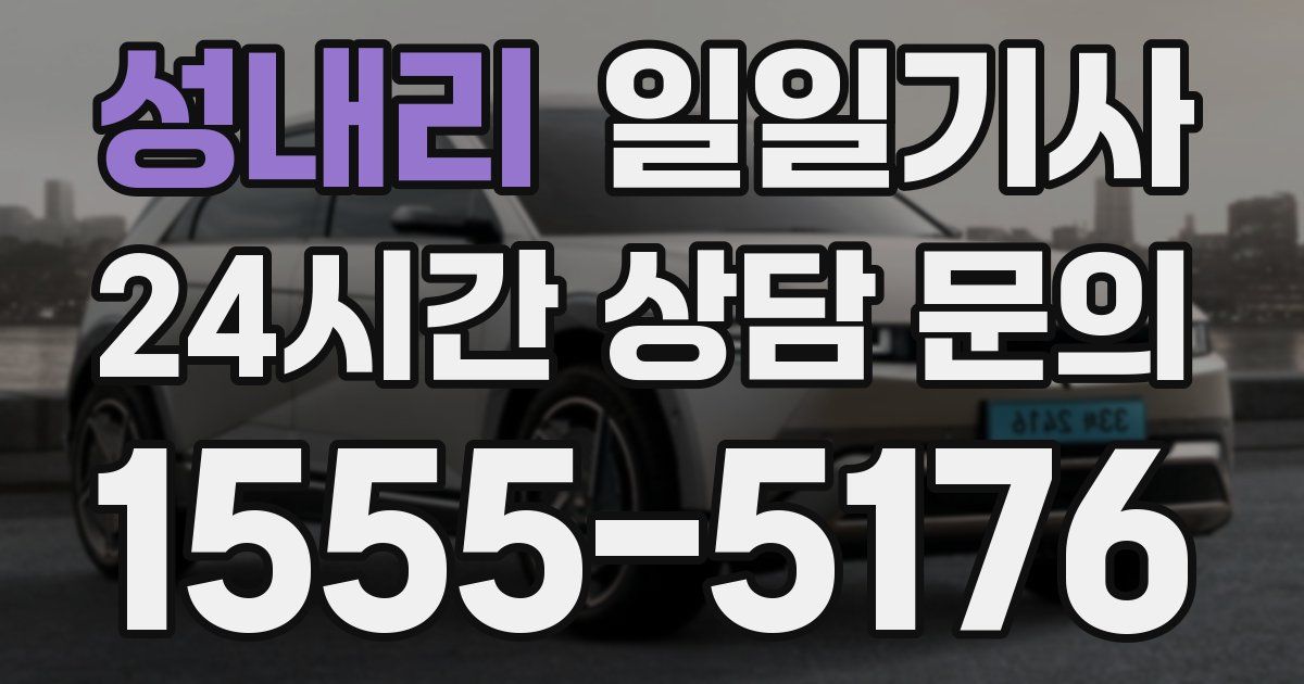 일일대리기사