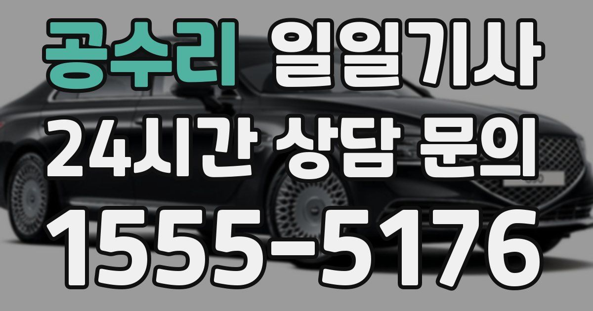 일일대리기사