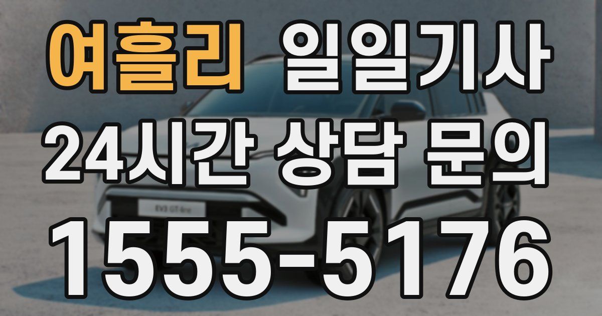 일일대리기사