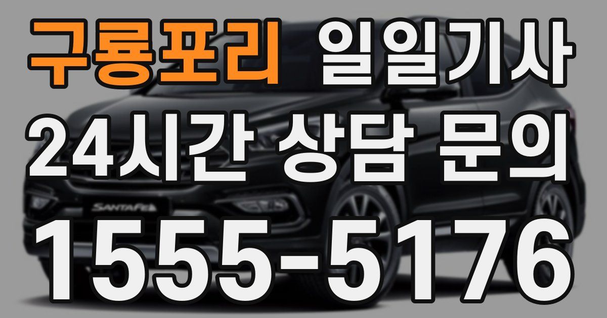 일일대리기사