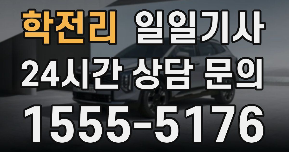 일일대리기사
