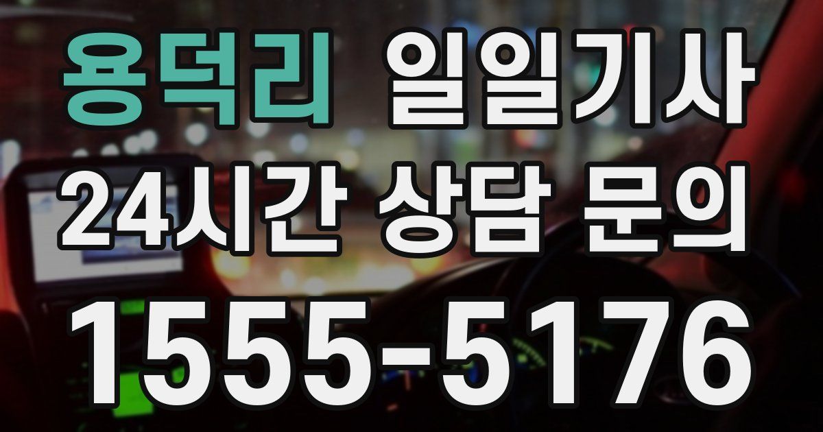 일일대리기사