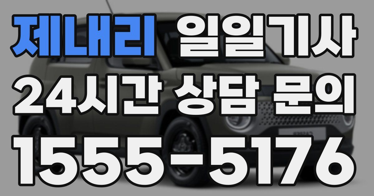 일일대리기사