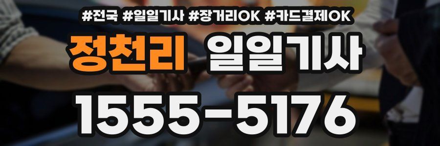 정천리 일일기사