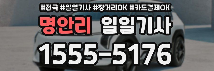 명안리 일일기사