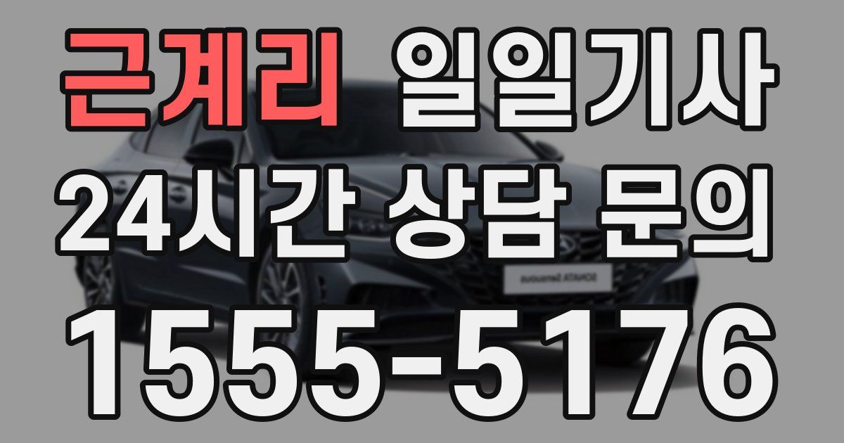 일일대리기사