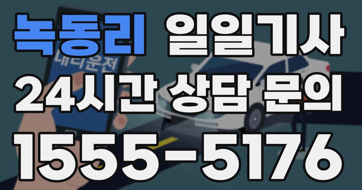 일일대리기사
