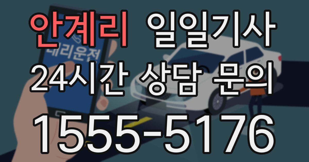 일일대리기사