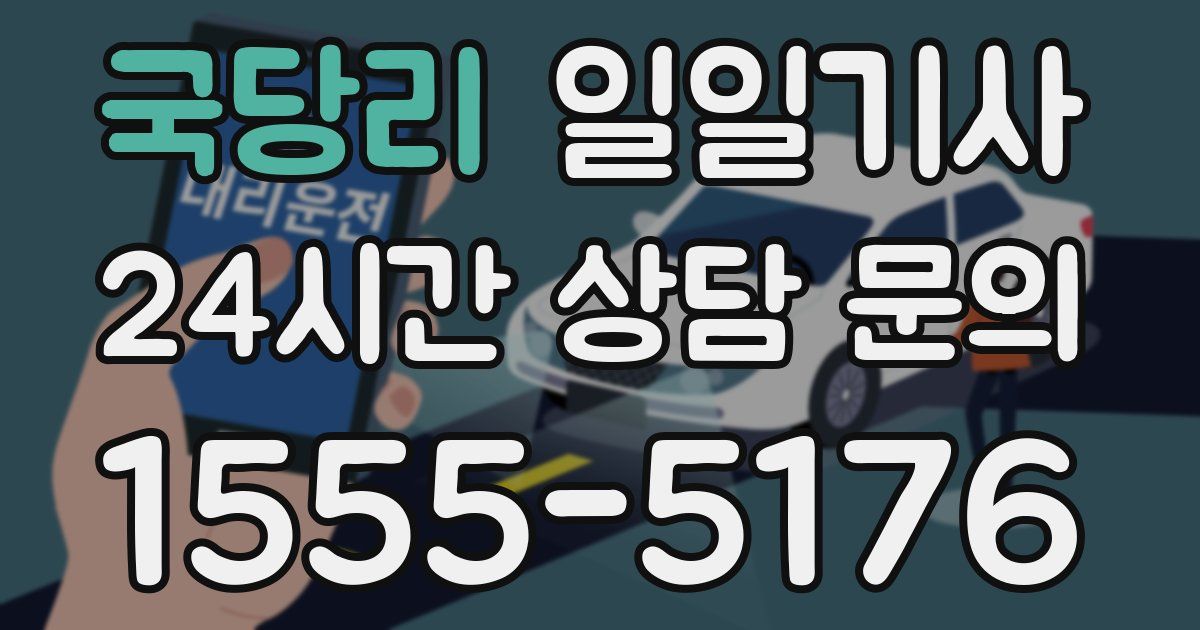 일일대리기사