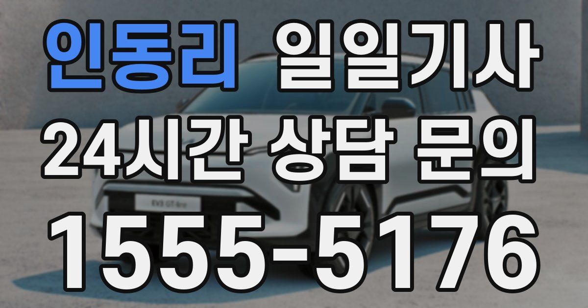 일일대리기사