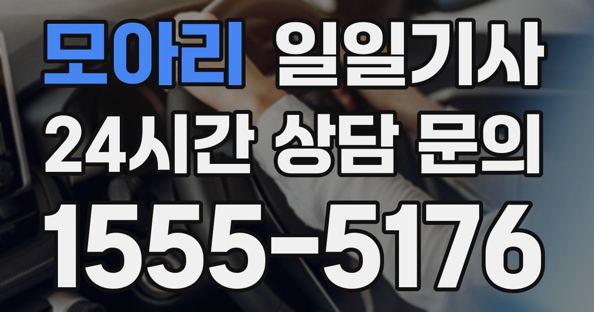 일일대리기사