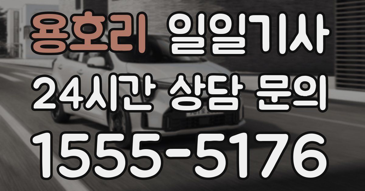 일일대리기사