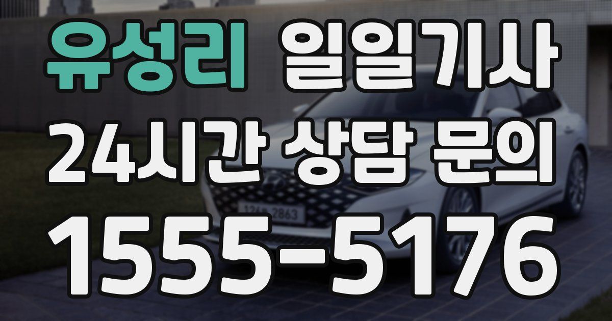 일일대리기사