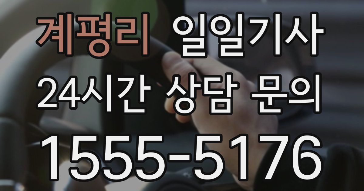일일대리기사
