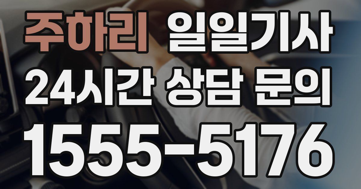 일일대리기사