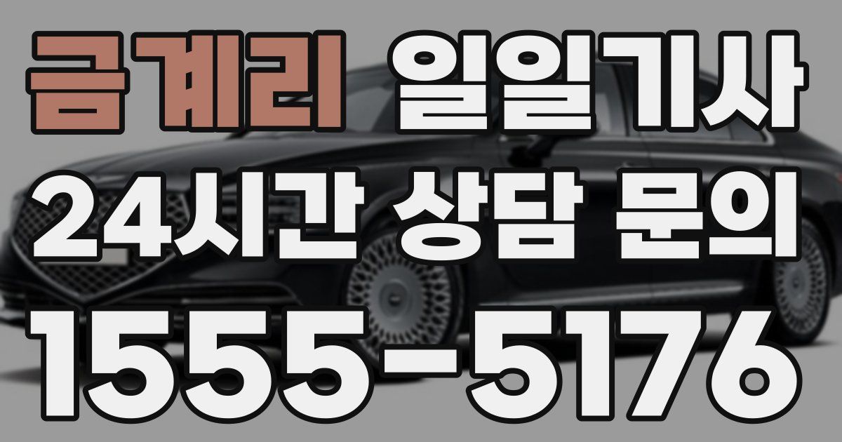 일일대리기사