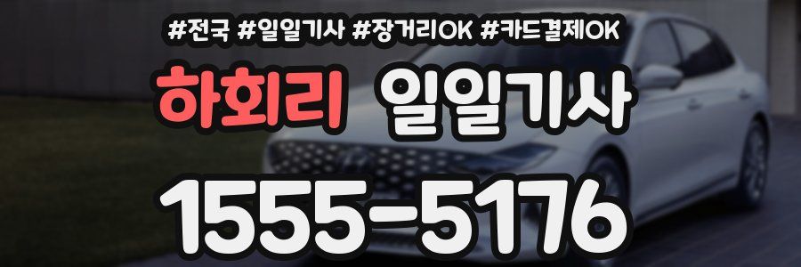하회리 일일기사