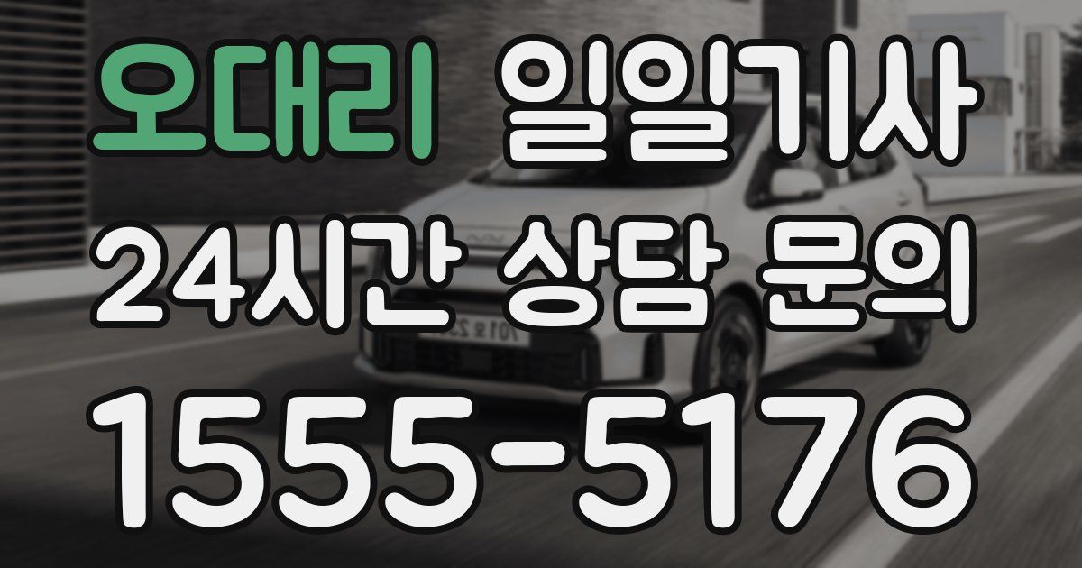 일일대리기사