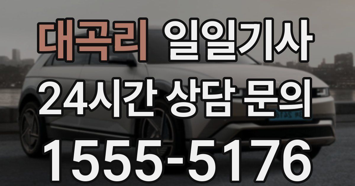 일일대리기사