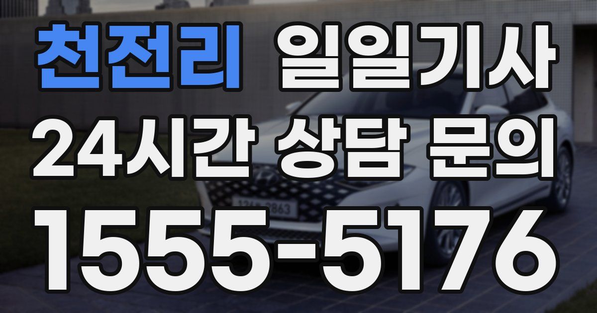 일일대리기사