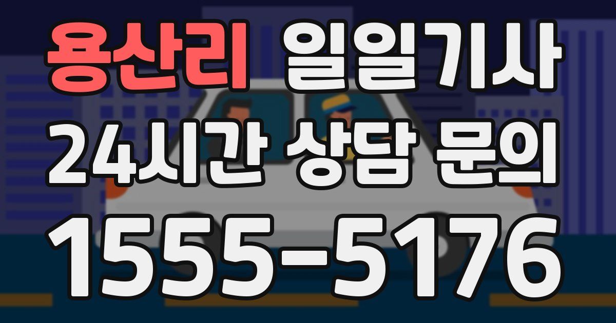 일일대리기사