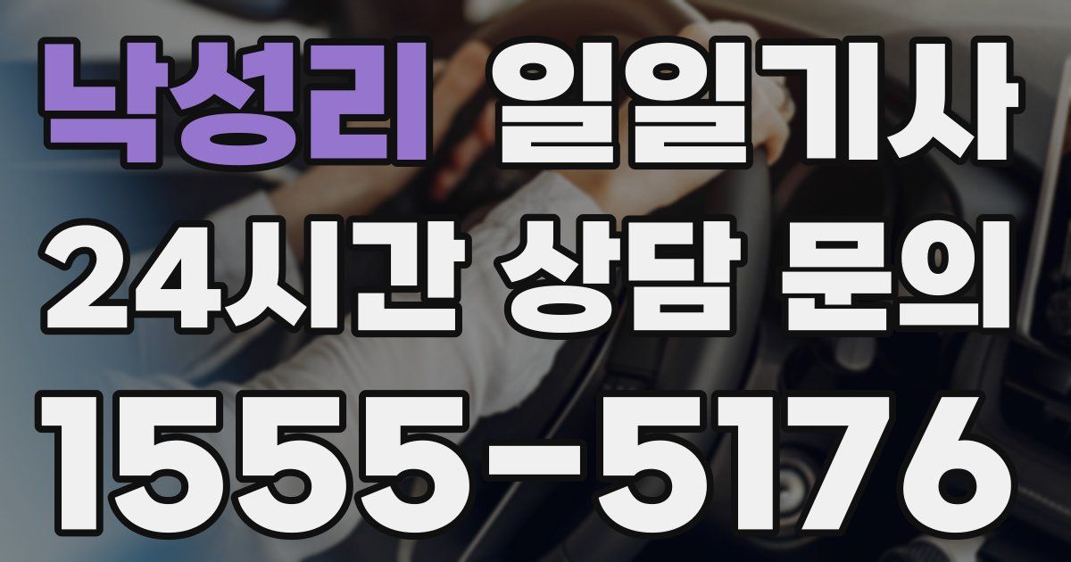 일일대리기사