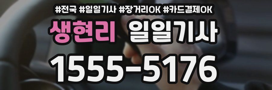 생현리 일일기사