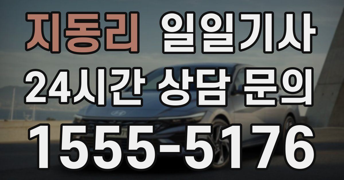 일일대리기사