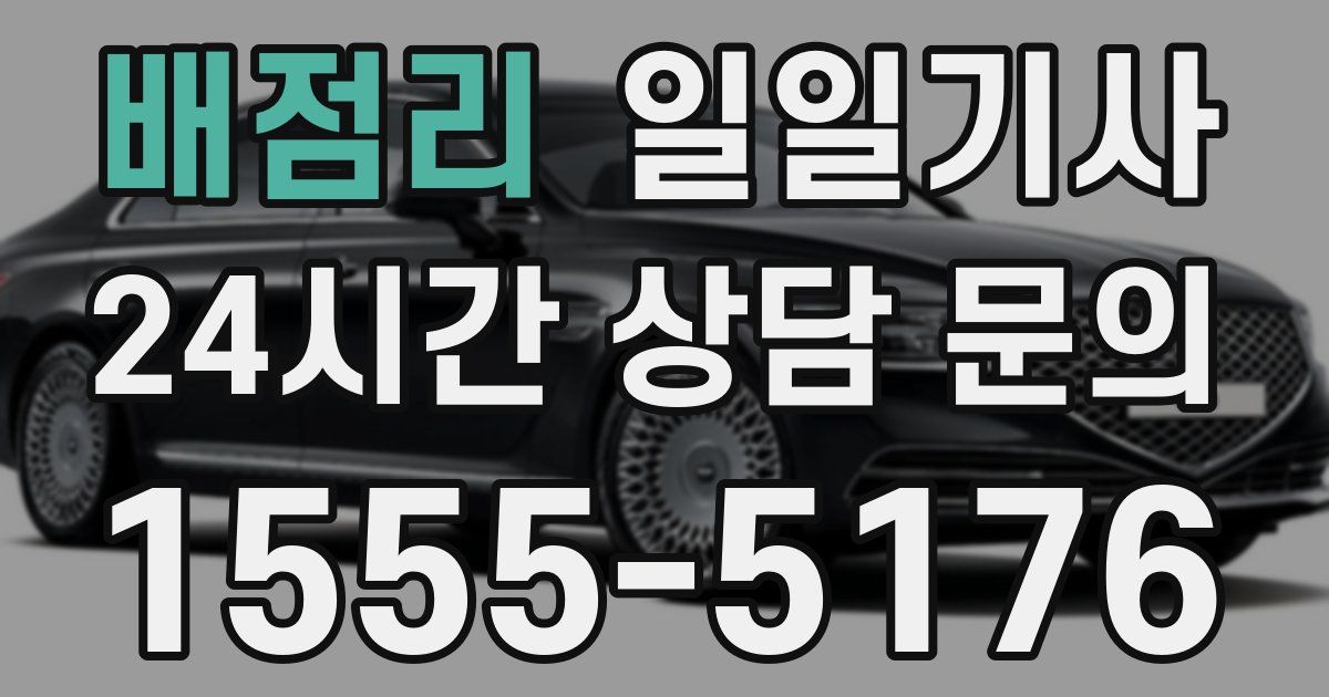 일일대리기사