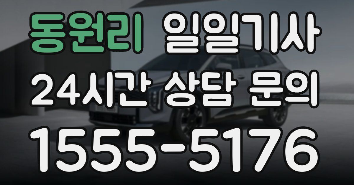 일일대리기사