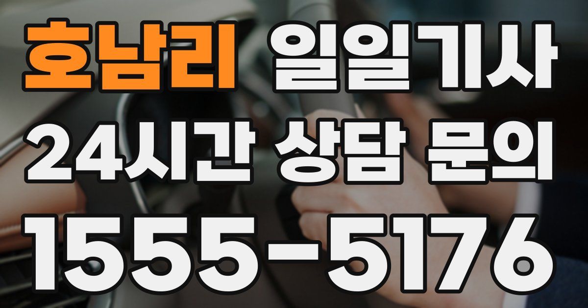 일일대리기사