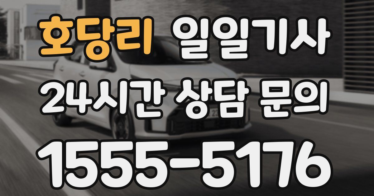 일일대리기사