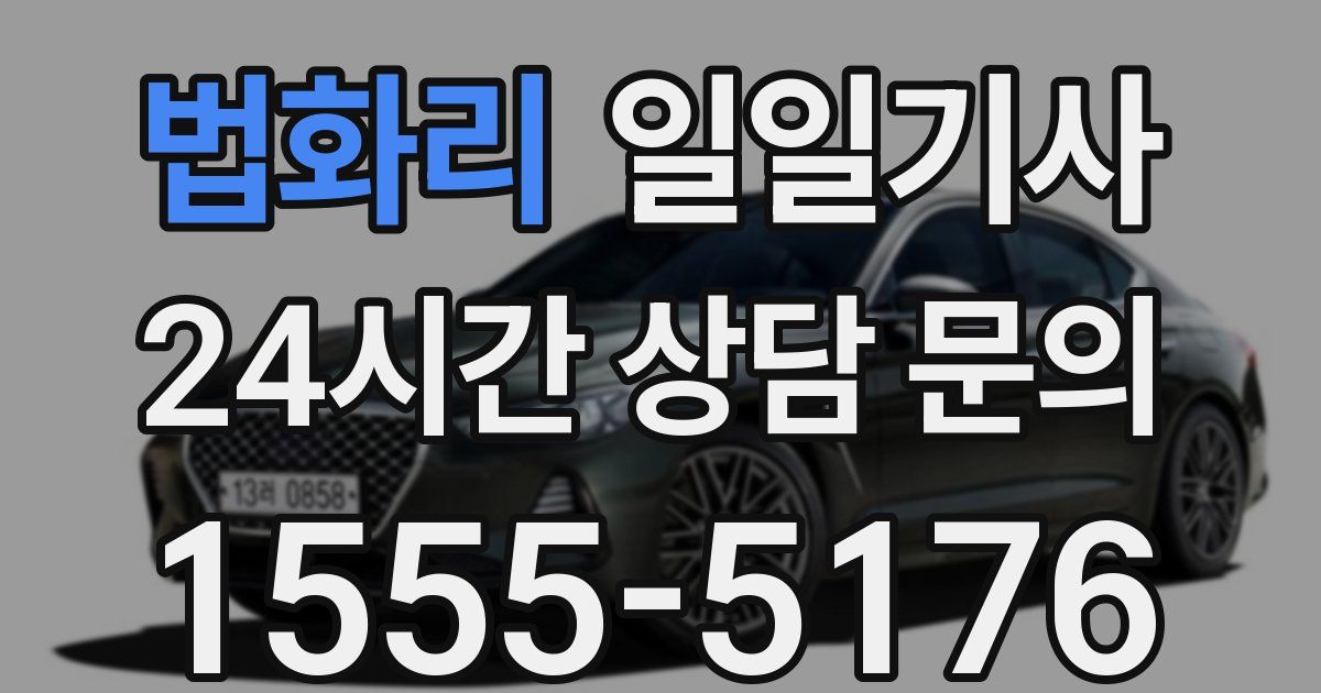 일일대리기사