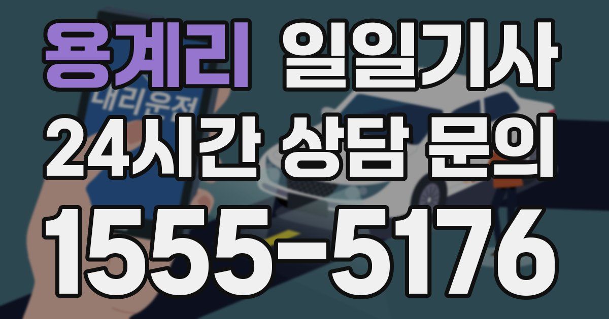 일일대리기사
