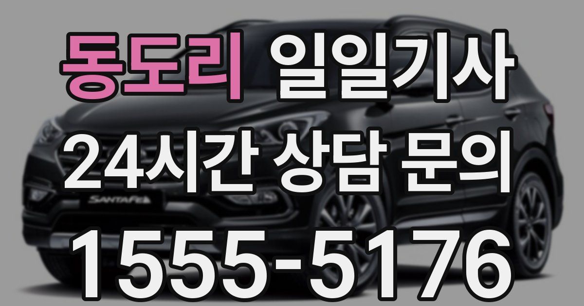 일일대리기사