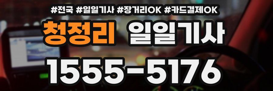 청정리 일일기사