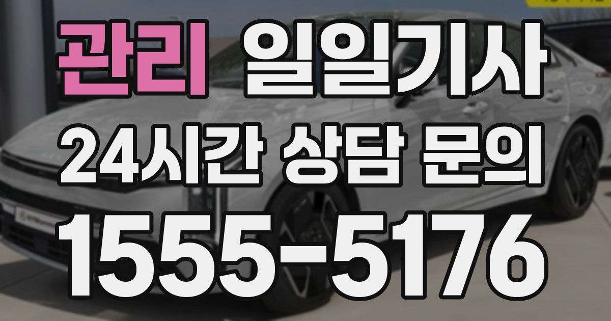 일일대리기사