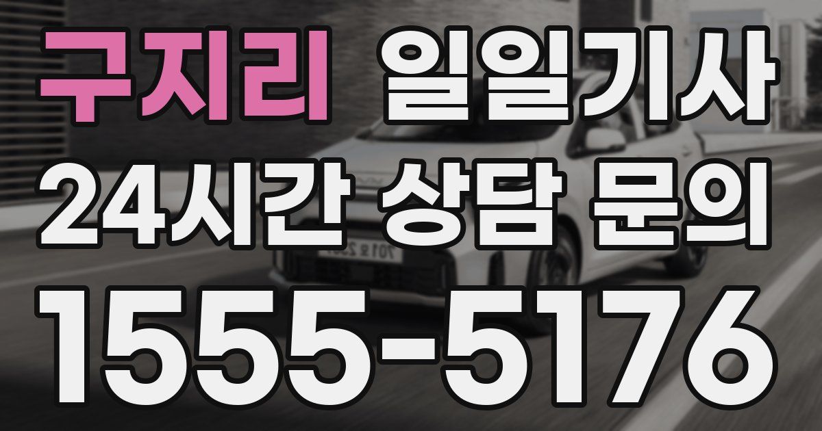 일일대리기사